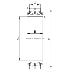  240SM400-MA  Aligning Bearings