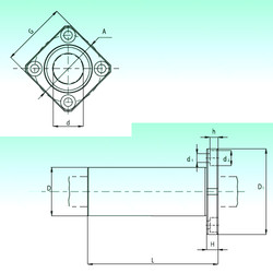  KBKL 12-PP  Plastic Linear Bearing