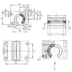  KGNOS 12 C-PP-AS INA Bearings Disassembly Support