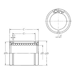  KLM40S NTN Linear Bearings