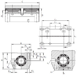  KTSS25-PP-AS INA Bearings Disassembly Support