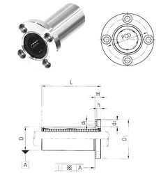  LMF10LUU Samick Bearings Disassembly Support