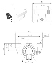  TBR25UU Samick Ball Bearings Catalogue