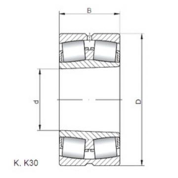  24096 K30 CW33 CX Roller Bearings