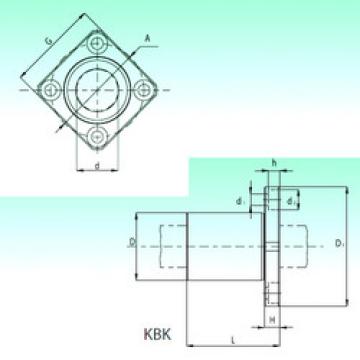  KBK 50  Plastic Linear Bearing