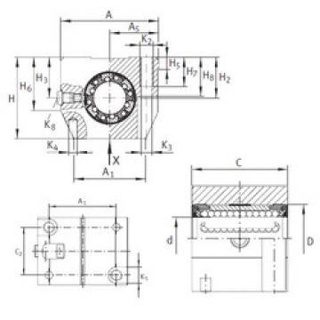  KGN 50 C-PP-AS INA Bearings Disassembly Support