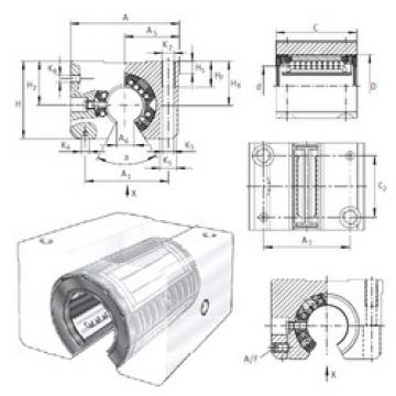  KGSNOS40-PP-AS INA Ball Bearings Catalogue