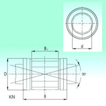  KN2045-PP  Plastic Linear Bearing