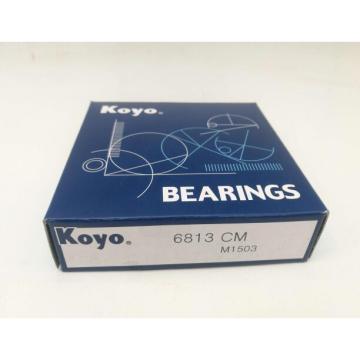 6813 CM KOYO deep groove ball bearing