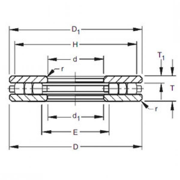  50TP121  Thrust Roller Bearings #1 image