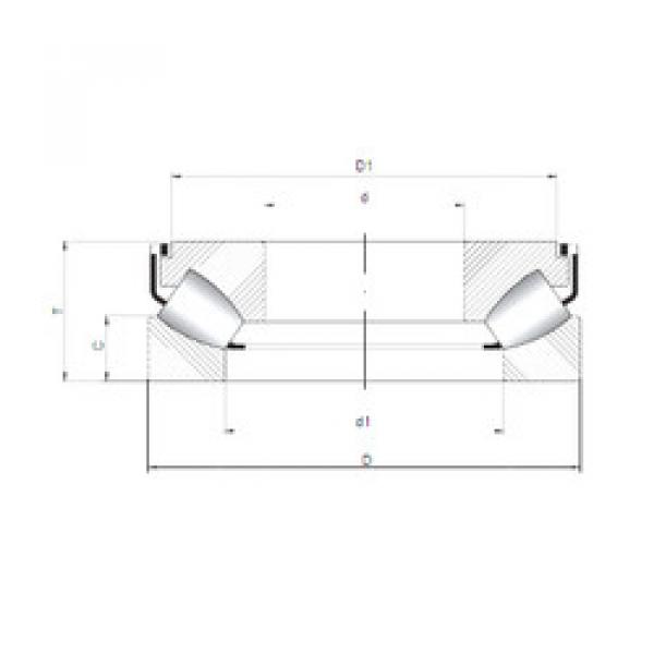  29340 M ISO Thrust Roller Bearings #1 image