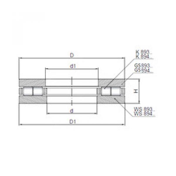  89452 ISO Thrust Bearings #1 image
