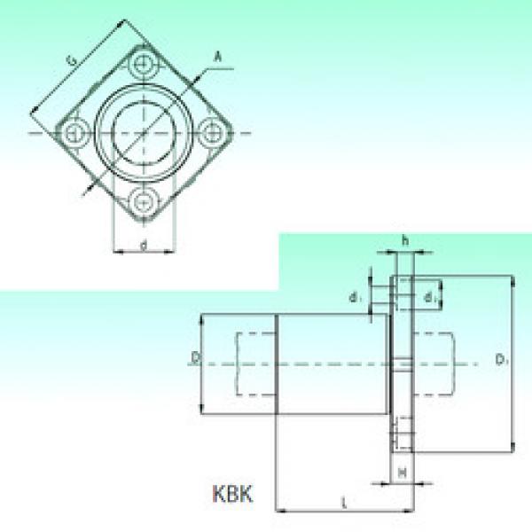  KBK 50-PP  Plastic Linear Bearing #1 image