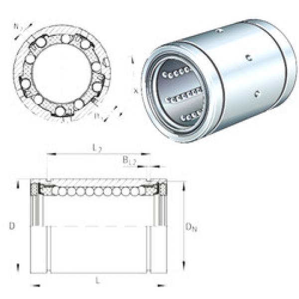  KBS30-PP-AS INA Plastic Linear Bearing #1 image