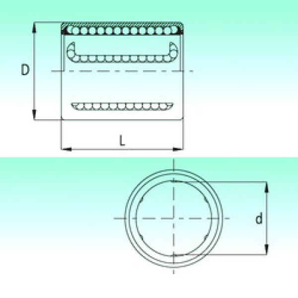  KH1630-PP  Plastic Linear Bearing #1 image