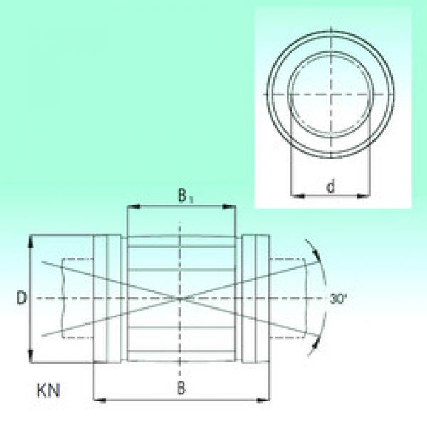  KN1636  Plastic Linear Bearing #1 image