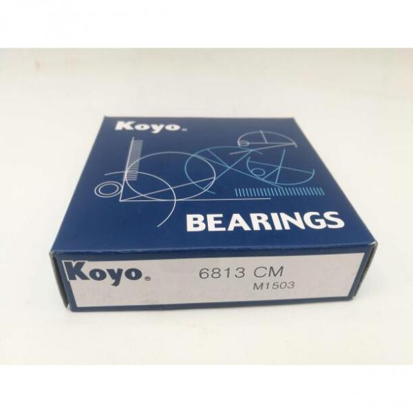 6813 CM KOYO deep groove ball bearing #1 image