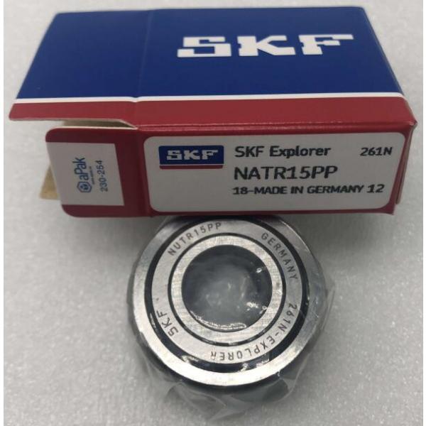 NATR 15 PP SKF Support rollers with flange rings, with an inner ring #1 image